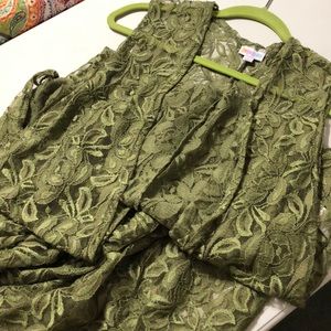 LuLaRoe Lace Joy Vest